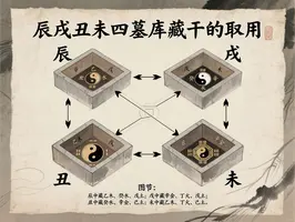 辰戌丑未四墓庫藏干的取用