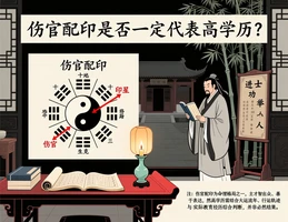 傷官配印就一定是高學歷？