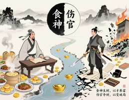 食神與傷官，不同的財富之路